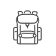 Travel Travel backpack icon
