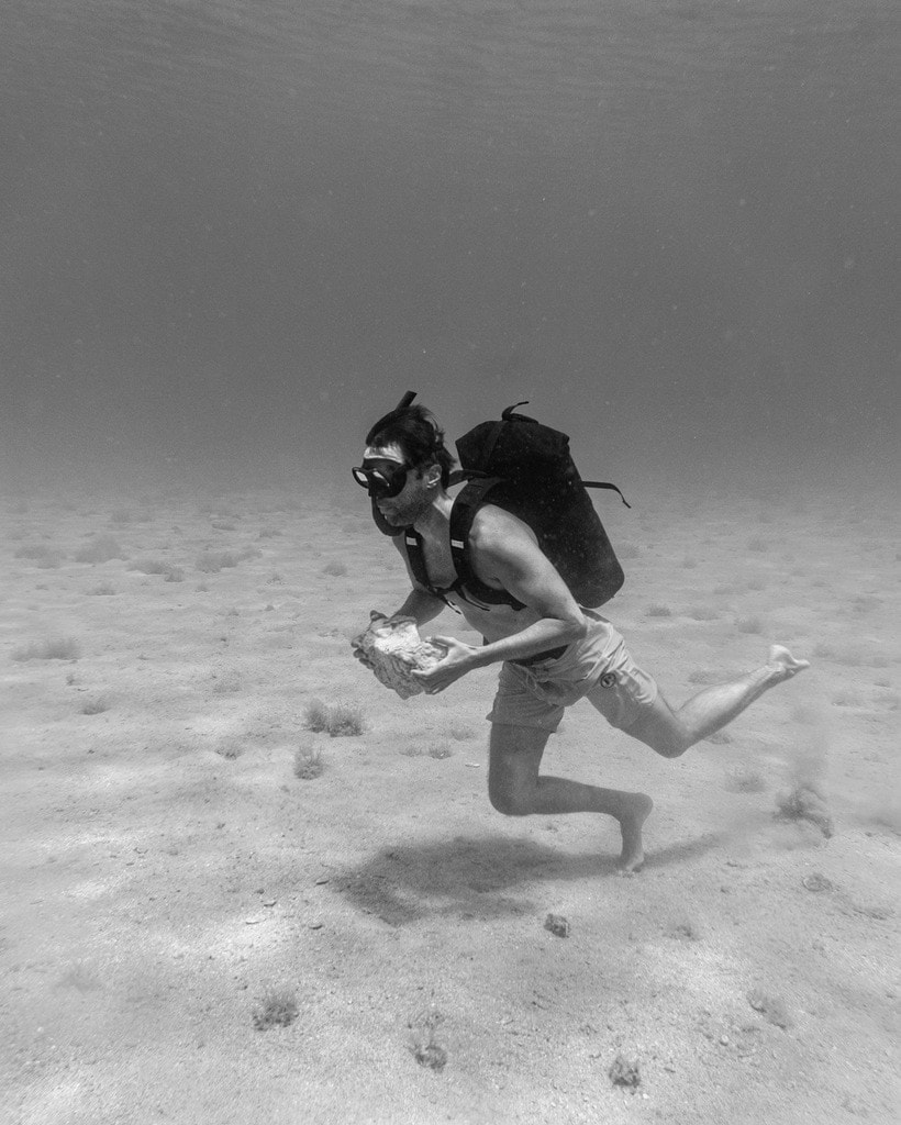 DryTide backpack underwater testing DryTide backpack underwater testing