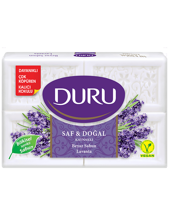 Duru Saf & Doğal Kaynaklı Lavanta Banyo Sabunu