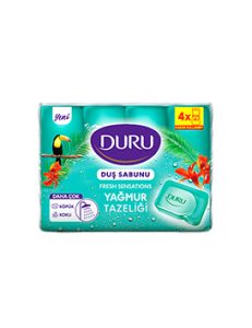 Duru Fresh Sensations Yağmur Tazeliği 4 Adet Duş Sabunu 600 Gr