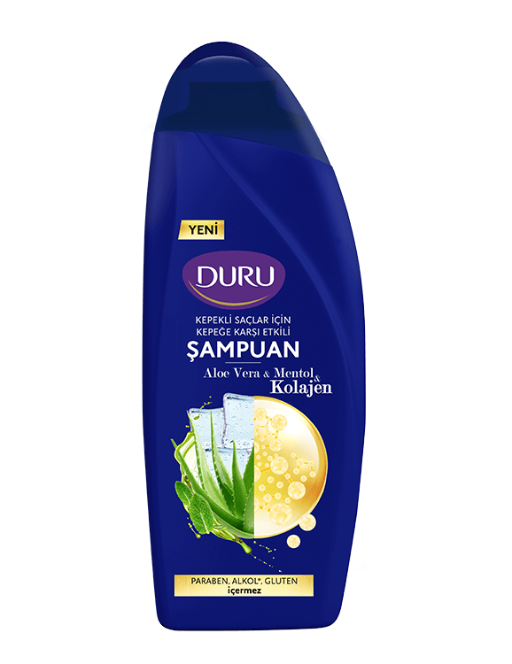 Duru Aloe Vera&mentol&kolajen Kepeğe Karşı Etkili Şampuan