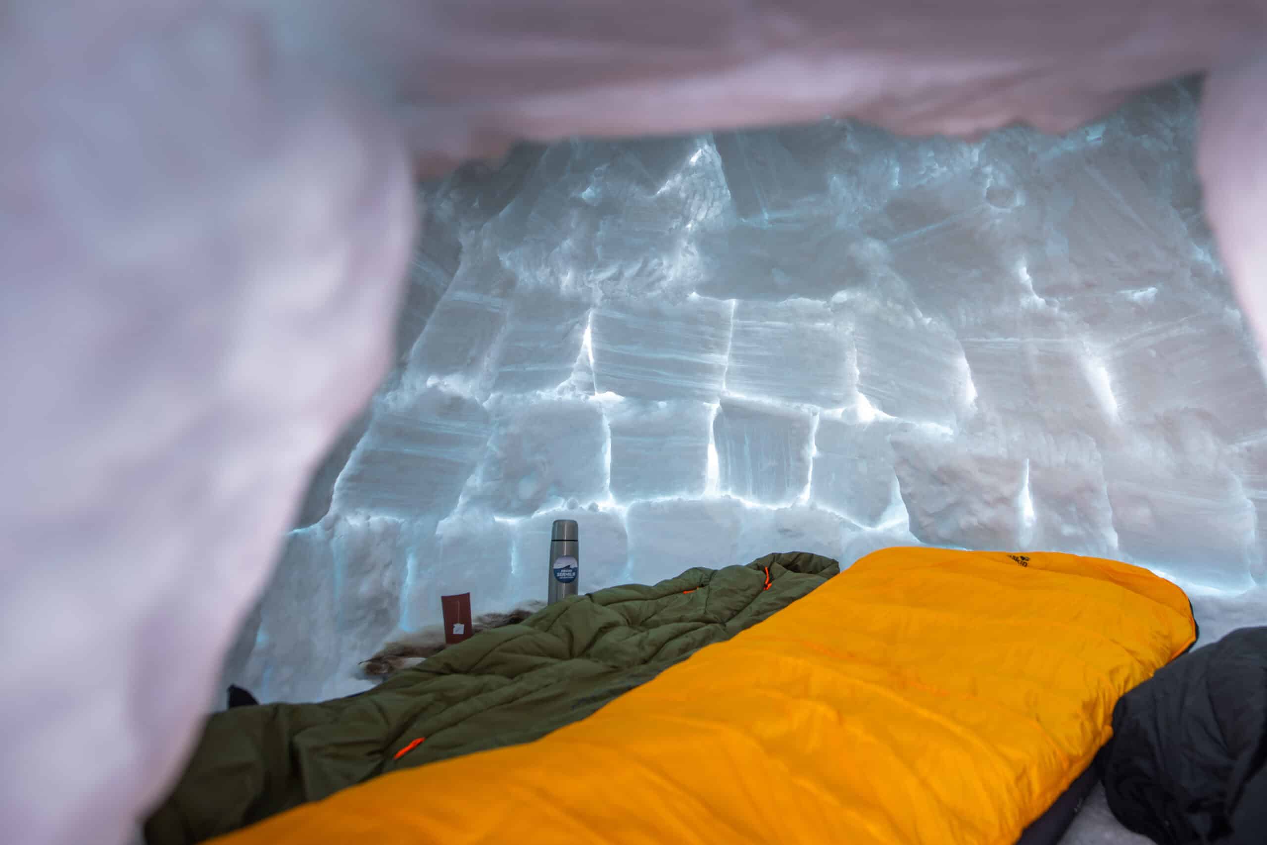 Inside Igloo.