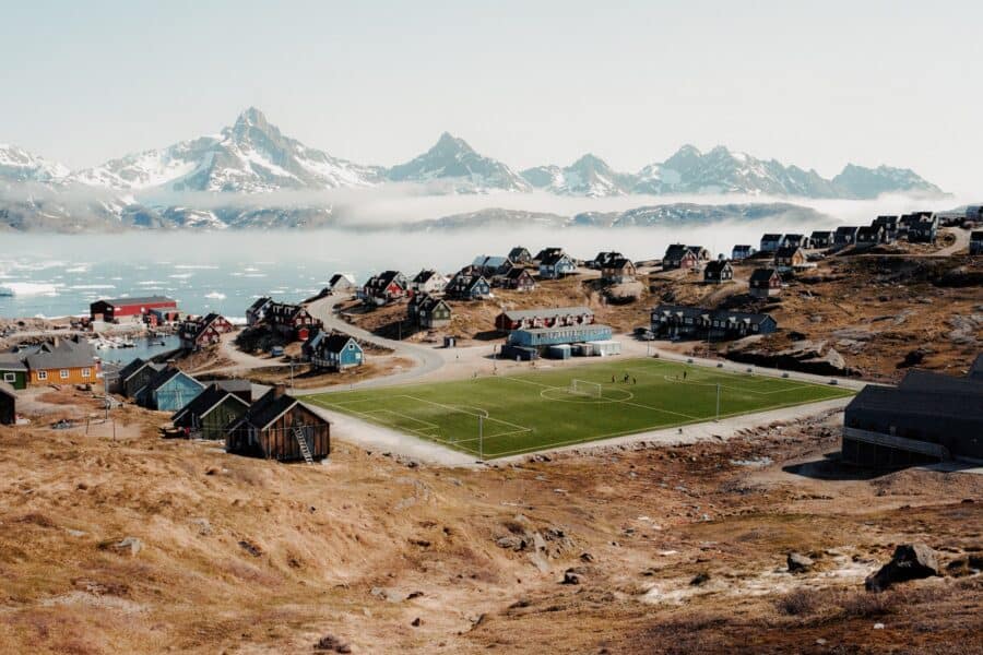 Tasiilaq capture on analogue film camera