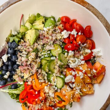 a picture of my summer salad