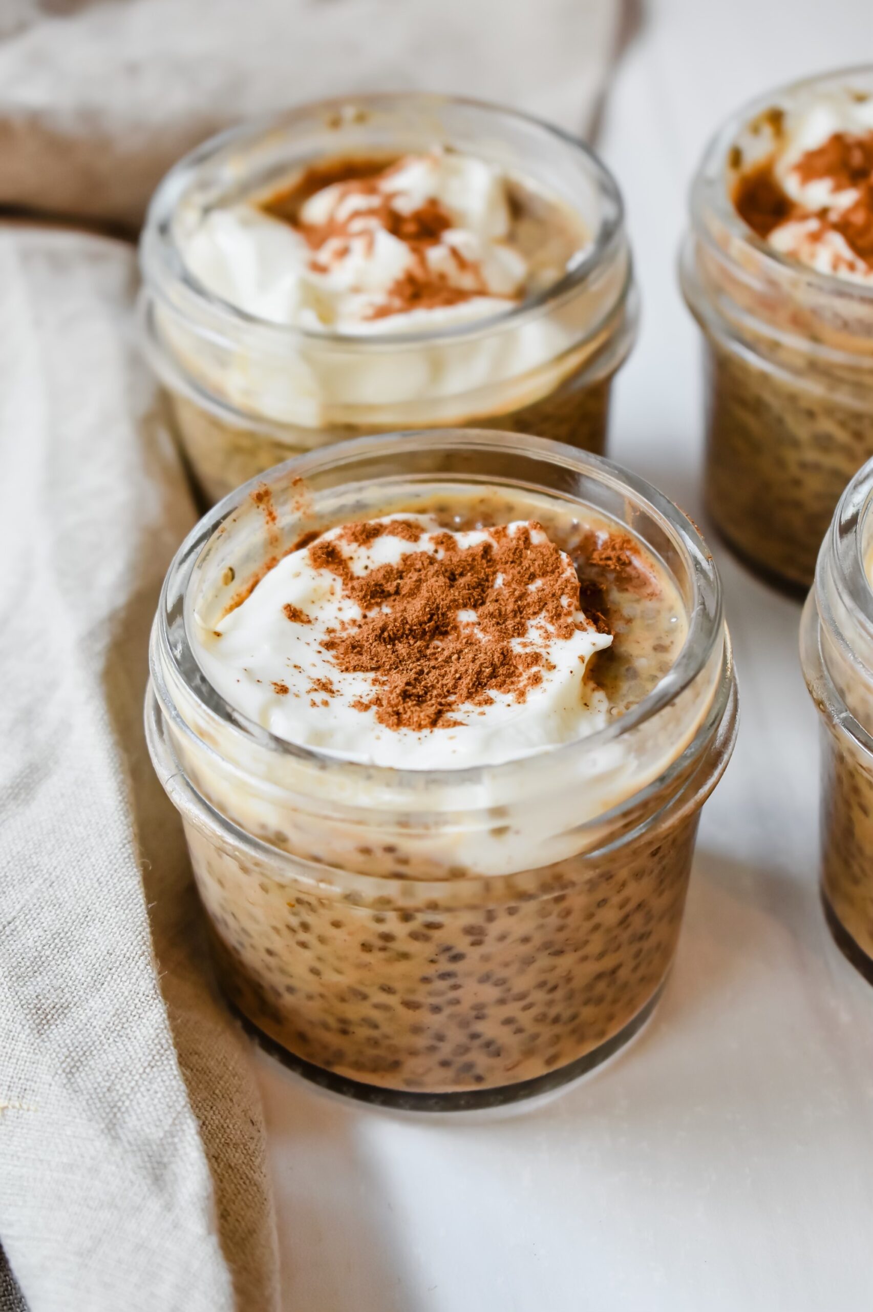 This is a toddler version of my pumpkin chia seed pudding.