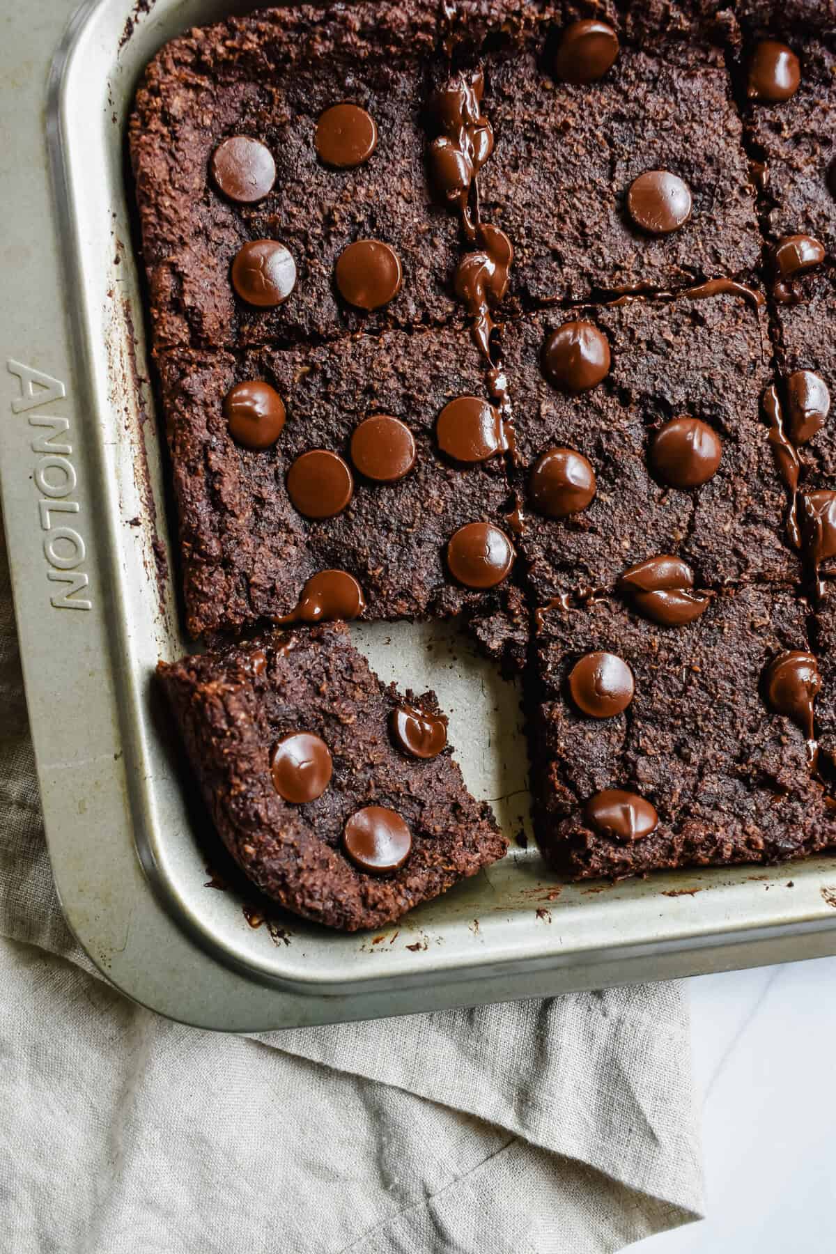 this is another closer look at the finished brownies