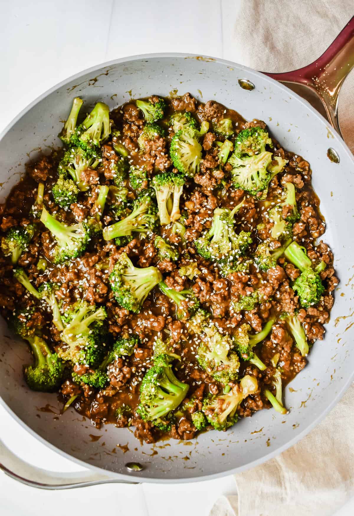 this is my stir fry in the pan 