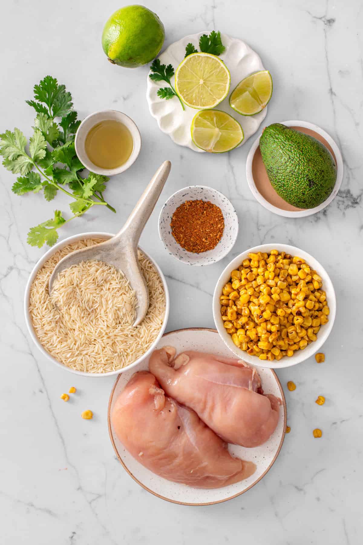 this shows all of my ingredients needed to make my recipe