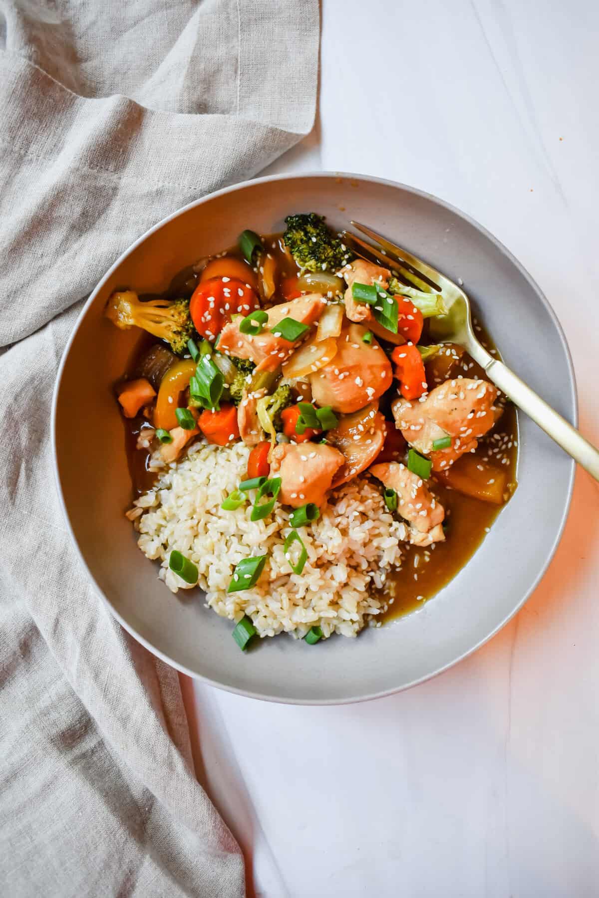 Slow Cooker Honey Garlic Chicken