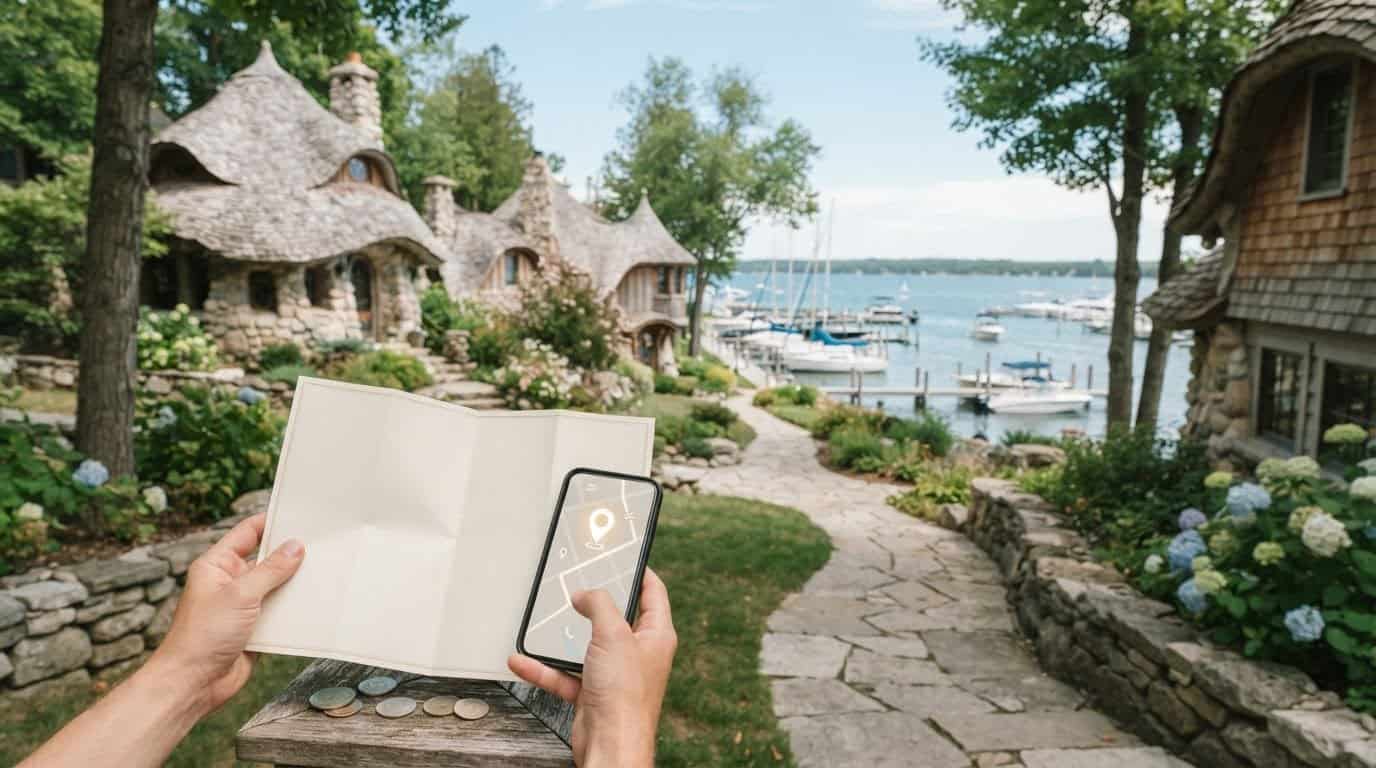 How to find a self-guided mushroom house tour map and check prices
