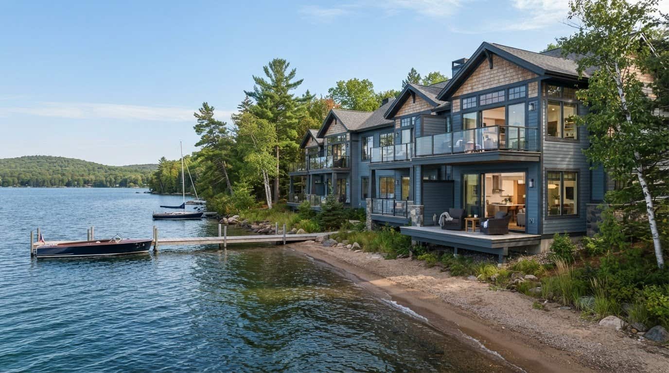 Waterfront Suites in Northern Michigan with Lake Views