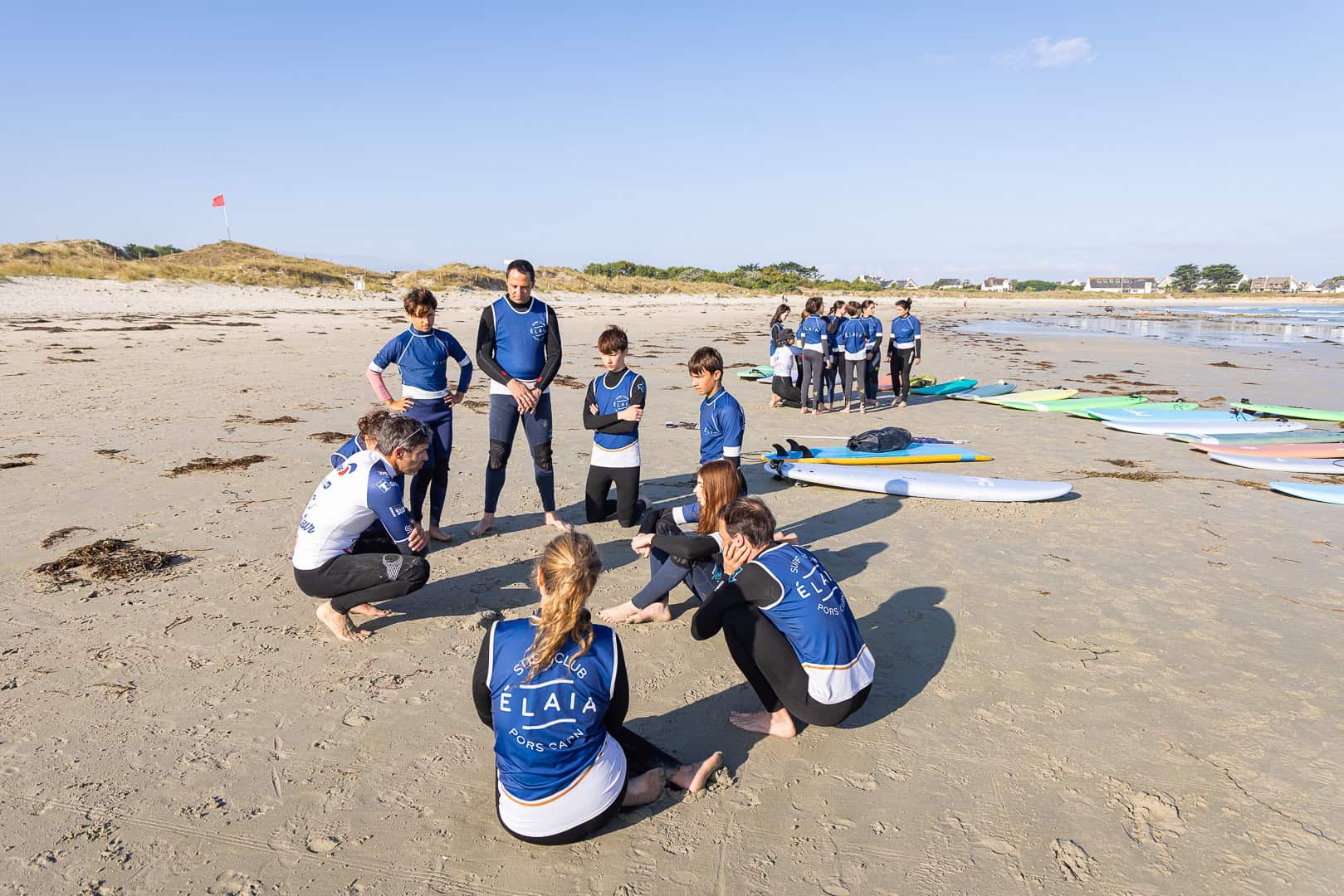 Stage de surf pour enfant Pors Carn