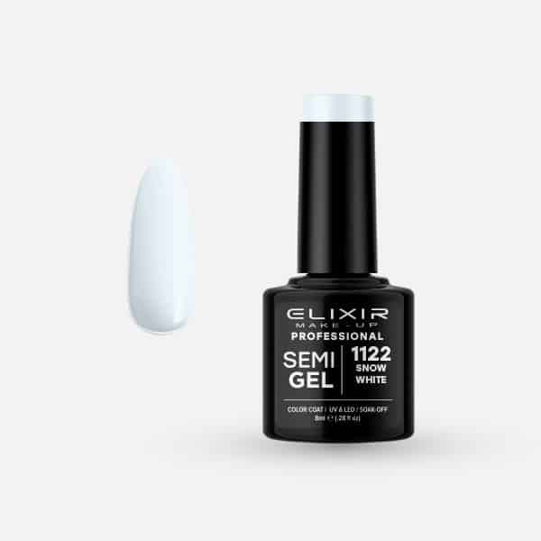 Ημιμόνιμο βερνίκι 8ml – #1122 (Snow White) 1 Ημιμόνιμο βερνίκι 8ml – #1122 (Snow White)