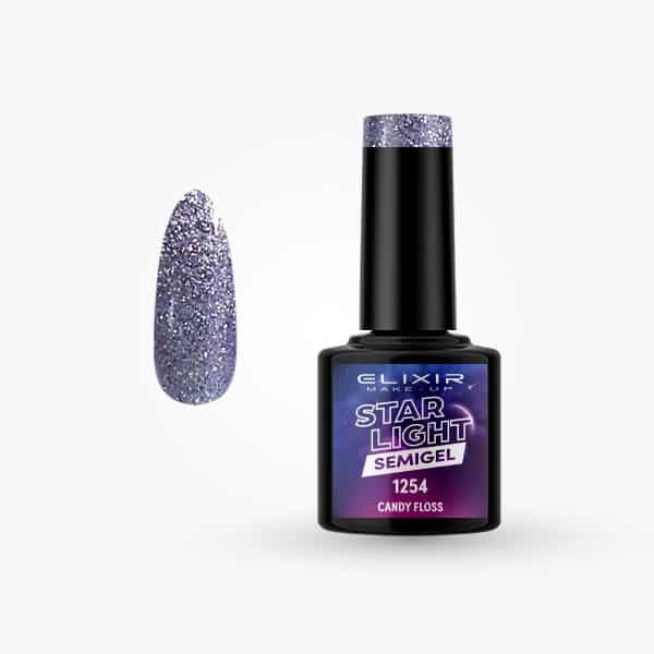 Ημιμόνιμο βερνίκι Star Light 8ml – #1254 (Candy Floss) 1 Ημιμόνιμο βερνίκι Star Light 8ml – #1254 (Candy Floss)