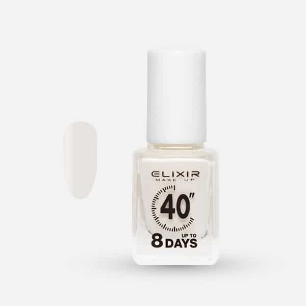 Βερνίκι 40" & Up to 8 Days - #392 (Mettalic White) 1 Βερνίκι 40″ & Up to 8 Days – #392 (Mettalic White)