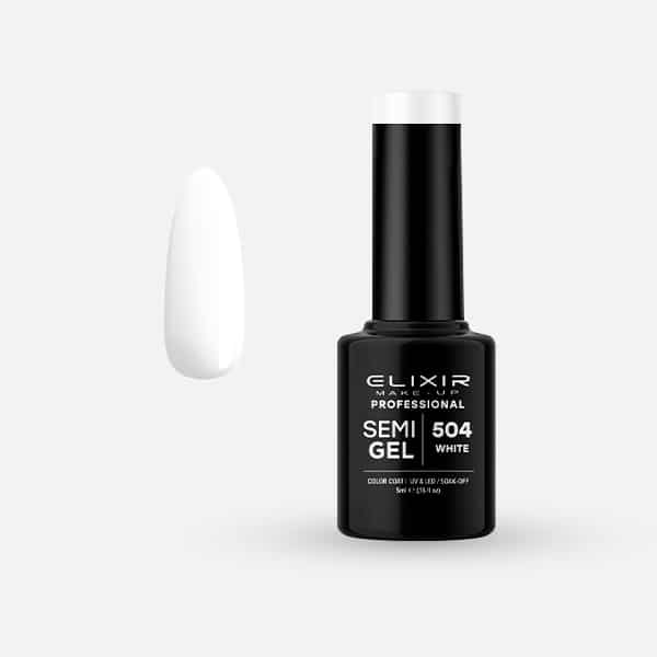 Ημιμόνιμο βερνίκι 5ml – #504 (White)
