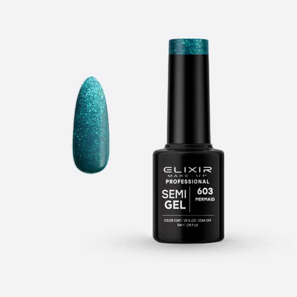 Ημιμόνιμο βερνίκι 5ml – #603 (Mermaid) 1 Ημιμόνιμο βερνίκι 5ml – #603 (Mermaid)