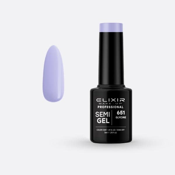 Ημιμόνιμο βερνίκι 5ml – #651 (Glycine) 1 Ημιμόνιμο βερνίκι 5ml – #651 (Glycine)