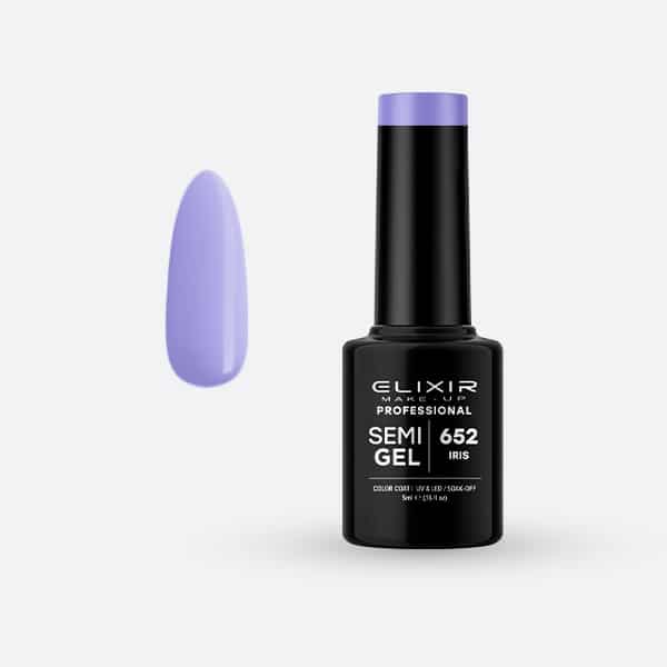 Ημιμόνιμο βερνίκι 5ml - #652 (Iris) 1 Ημιμόνιμο βερνίκι 5ml – #652 (Iris)