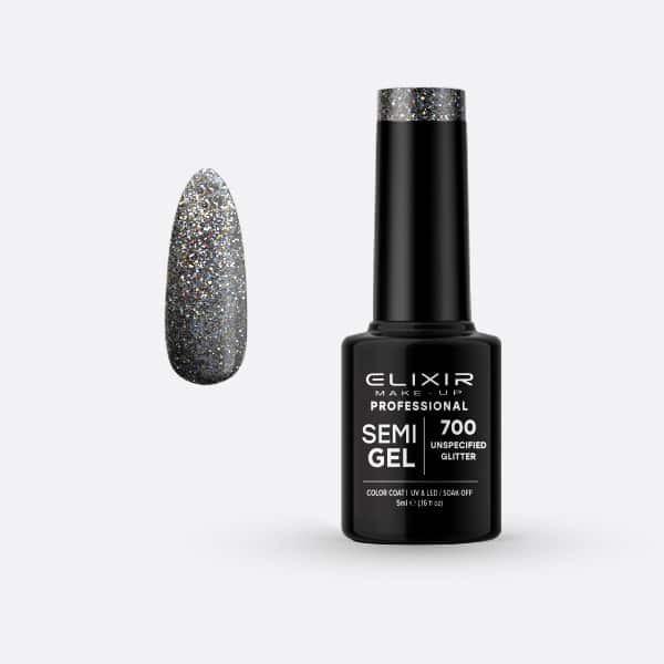 Ημιμόνιμο βερνίκι 5ml – #700 (Unspecified Glitter) 1 Ημιμόνιμο βερνίκι 5ml – #700 (Unspecified Glitter)