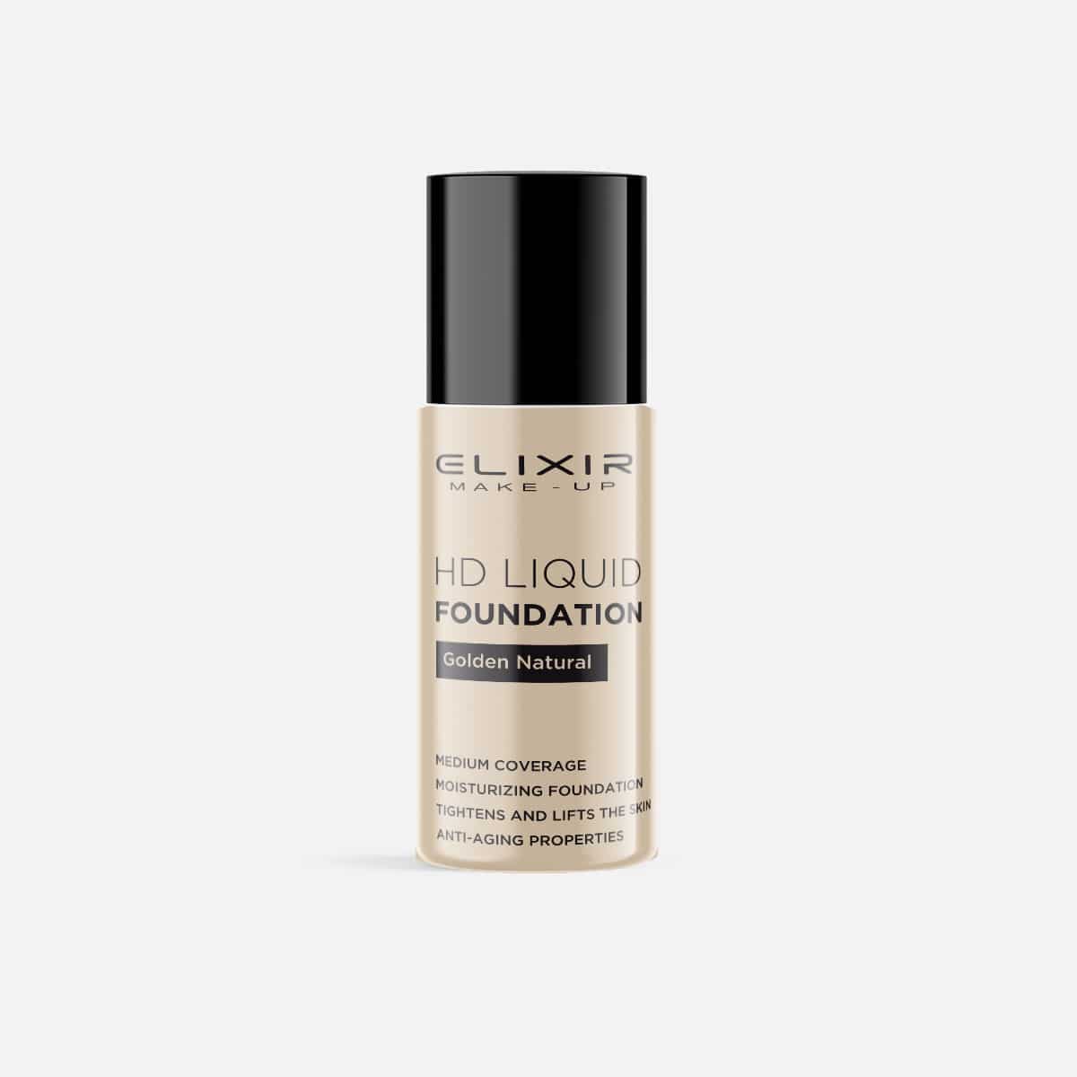 HD Liquid Foundation #743-03 (Golden Natural)