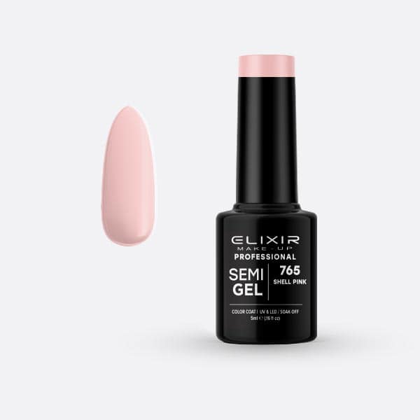 Ημιμόνιμο βερνίκι 5ml – #765 (Shell Pink) 1 Ημιμόνιμο βερνίκι 5ml – #765 (Shell Pink)