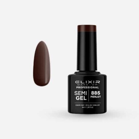 Ημιμόνιμο βερνίκι 8ml – #885 (Merlot)