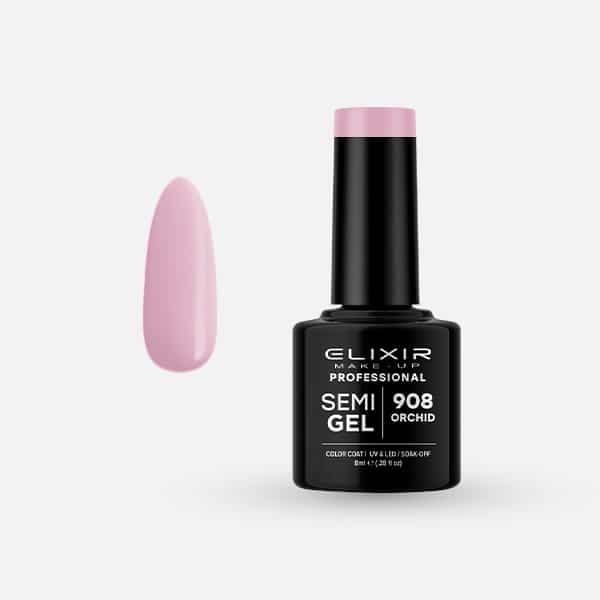 Ημιμόνιμο βερνίκι 8ml – #908 (Orchid)