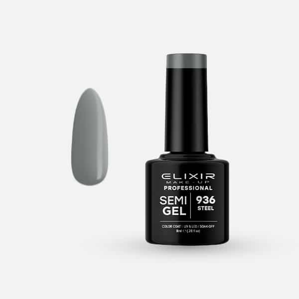 Ημιμόνιμο βερνίκι 8ml – #936 (Steel)