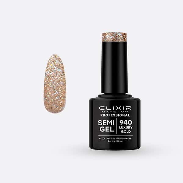 Ημιμόνιμο βερνίκι 8ml – #938 (Metallic Copper)