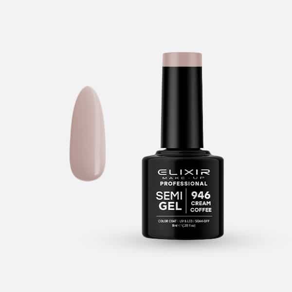 Ημιμόνιμο βερνίκι 8ml - #946 (Cream Coffee) 1 Ημιμόνιμο βερνίκι 8ml – #946 (Cream Coffee)