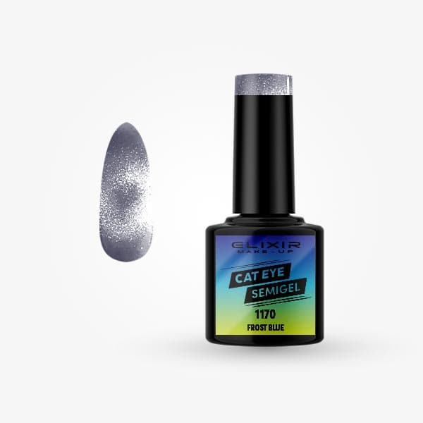 Ημιμόνιμο βερνίκι Cat Eye 8ml – #1170 (Frost Blue) 1 v