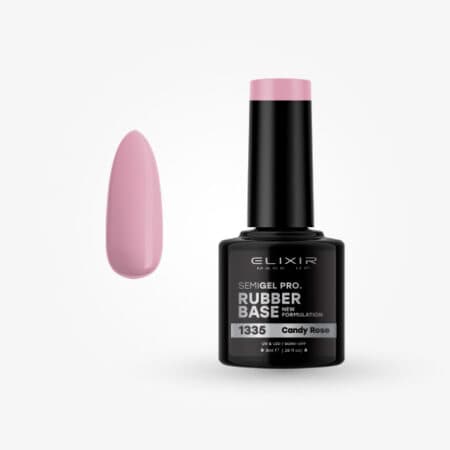 Ημιμόνιμο βερνίκι 8ml – #1331 (Rubber Base Coat Creamy Nude)