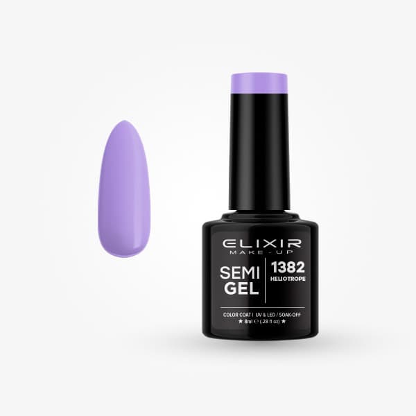 Ημιμόνιμο βερνίκι 8ml - #1382 Heliotrope 1 Ημιμόνιμο βερνίκι 8ml - #1382 Heliotrope