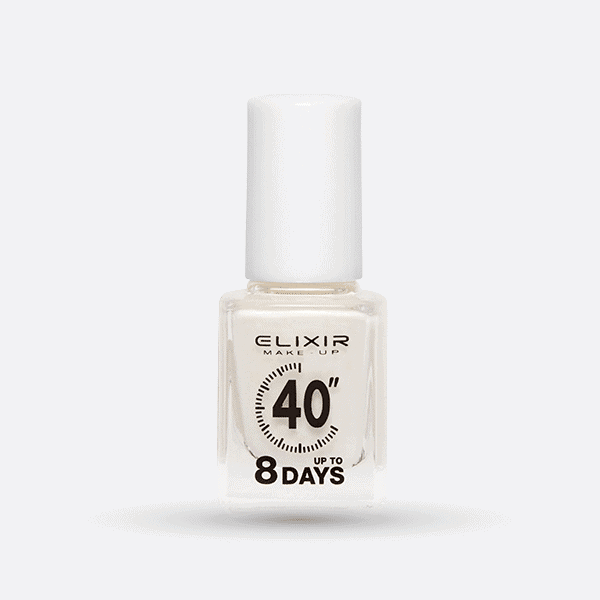 Βερνίκι 40" & Up to 8 Days - #392 (Mettalic White) 2 Elixir days elixir