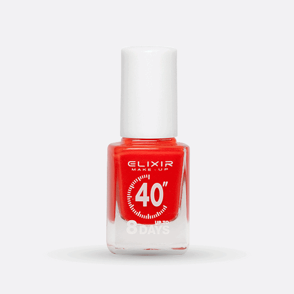 Βερνίκι 40" & Up to 8 Days - #246 (Trafic Orange) 2 Elixir days elixir