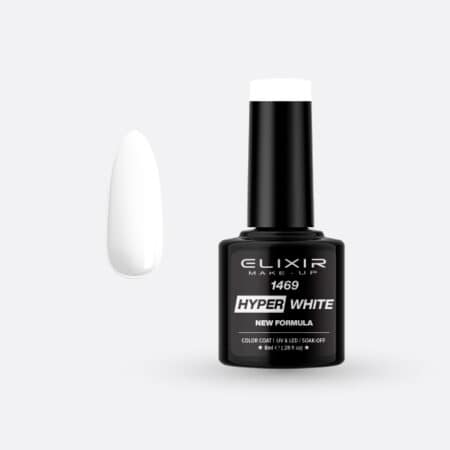 Ημιμόνιμο βερνίκι Hyper 8ml – #1469 (Hyper White)