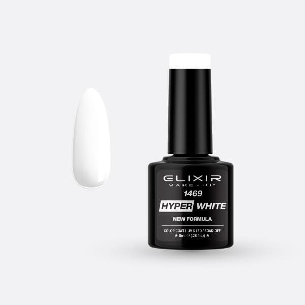 Ημιμόνιμο βερνίκι Hyper 8ml – #1469 (Hyper White)