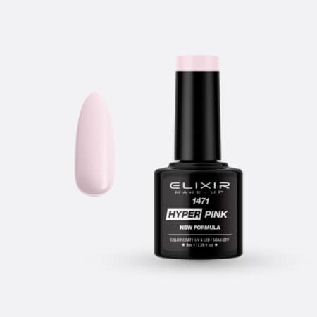 Ημιμόνιμο βερνίκι Hyper 8ml – #1471 (Hyper Pink)