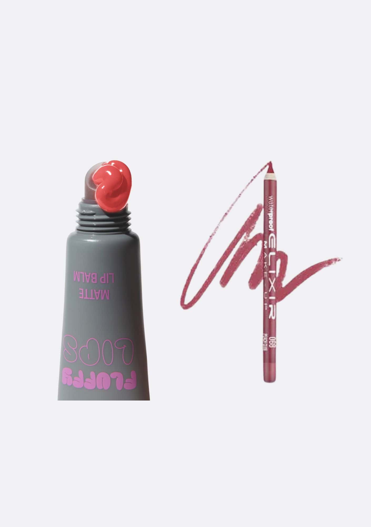 Fluffy Lip Combo - Pink Bubbly