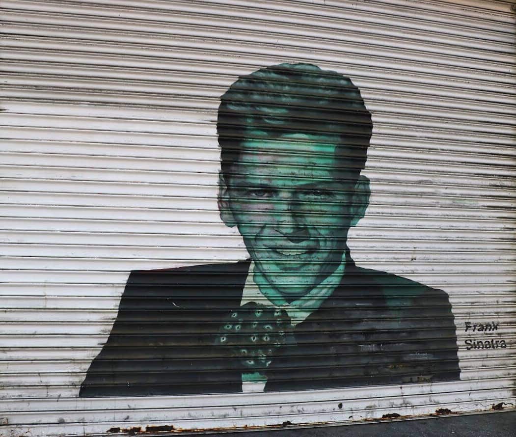 Street Art in LA - Frank Sinatra