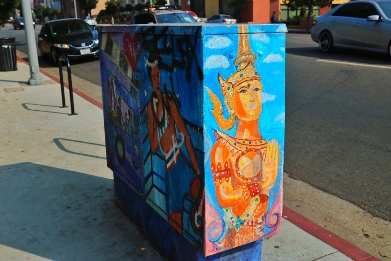 Street Art in LA - Thai Town