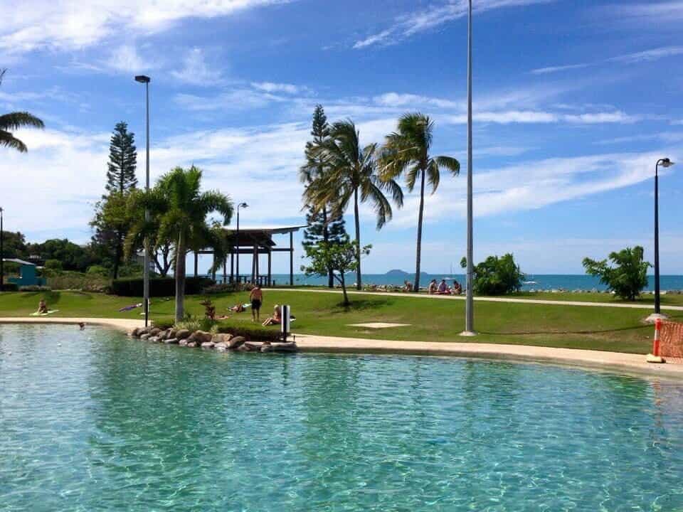 A swimming pool