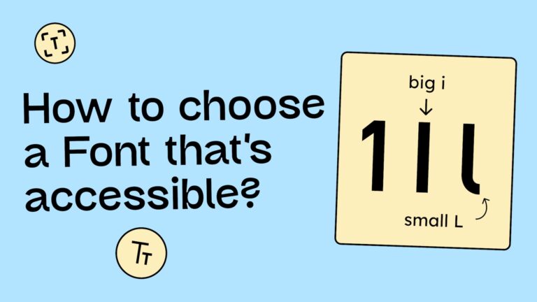 Comparison of individual characters of a font: a one, a capital I, and a lowercase l.