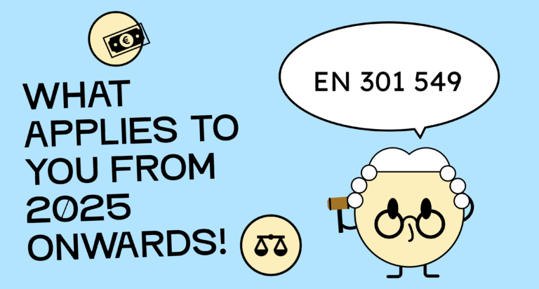 What applies to you from 2025 onwards: The EN 301549