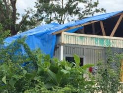 house with no roof