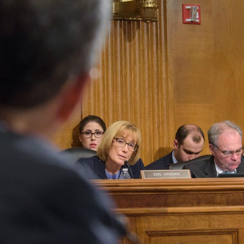 Bruce Siegel testifying at Senate HELP hearing