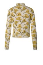 Jaqueta Bomber Jacquard Orquídea - Imagem 5