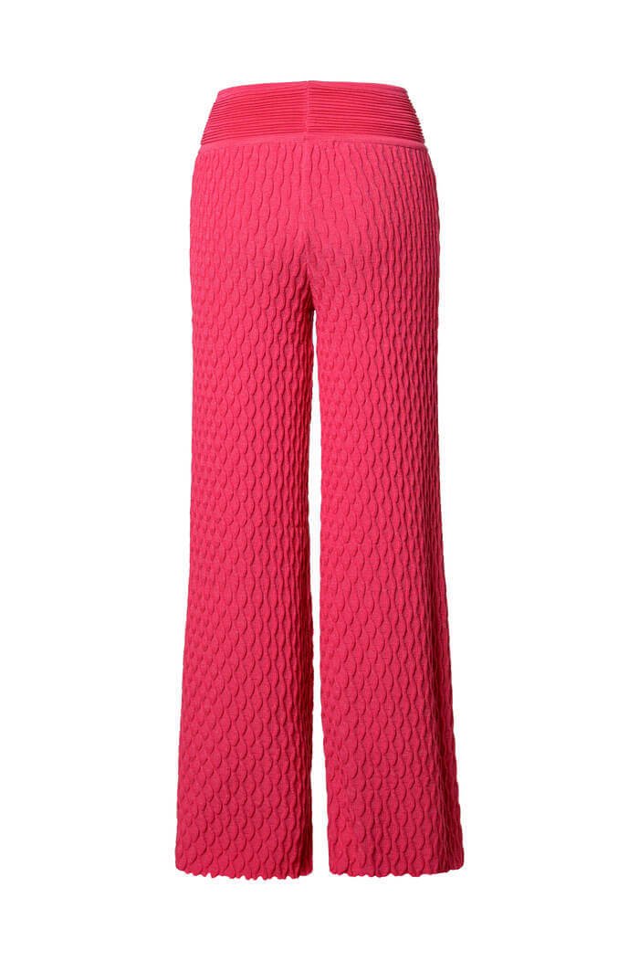 Calça Flare Tricot Texturizado - Imagem 3