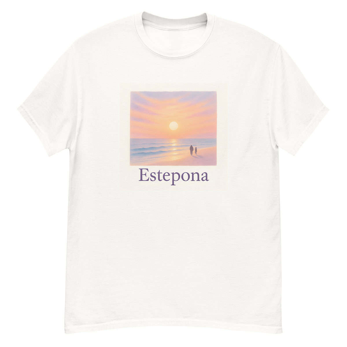 Estepona Sunset Stroll Tee - Image 6
